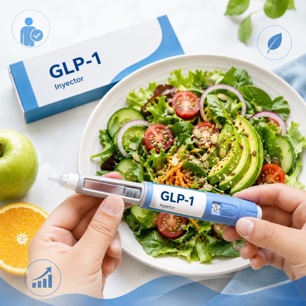 Alimentación y acompañamiento durante el tratamiento con GLP-1